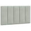 Cadre de lit avec DEL sans matelas Hanko gris clair 80 x 200 cm velours-1132717423-1132717417