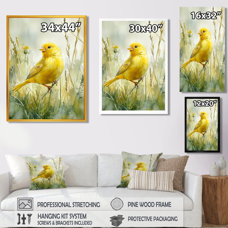 Goode - animaux, art mural sur toile, Argent argent, H 44 po x l 34 po, Reproduction encadrée d'une seule photo