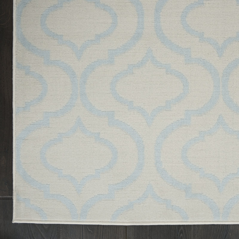 Xinrui Geometric Indoor Rug, Rectangle 6' x 9'
