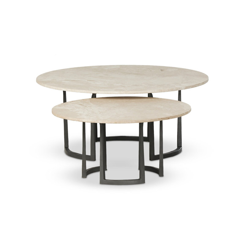 Axtell Nesting Coffee Table-Lunar Marble