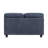 2Pc Set Sofa Loveseat Durable Chenille Fabric