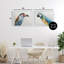 Toucan et perroquet, ensemble de 2 giclées encadrées, design par Jacob Q-61402919-61402937