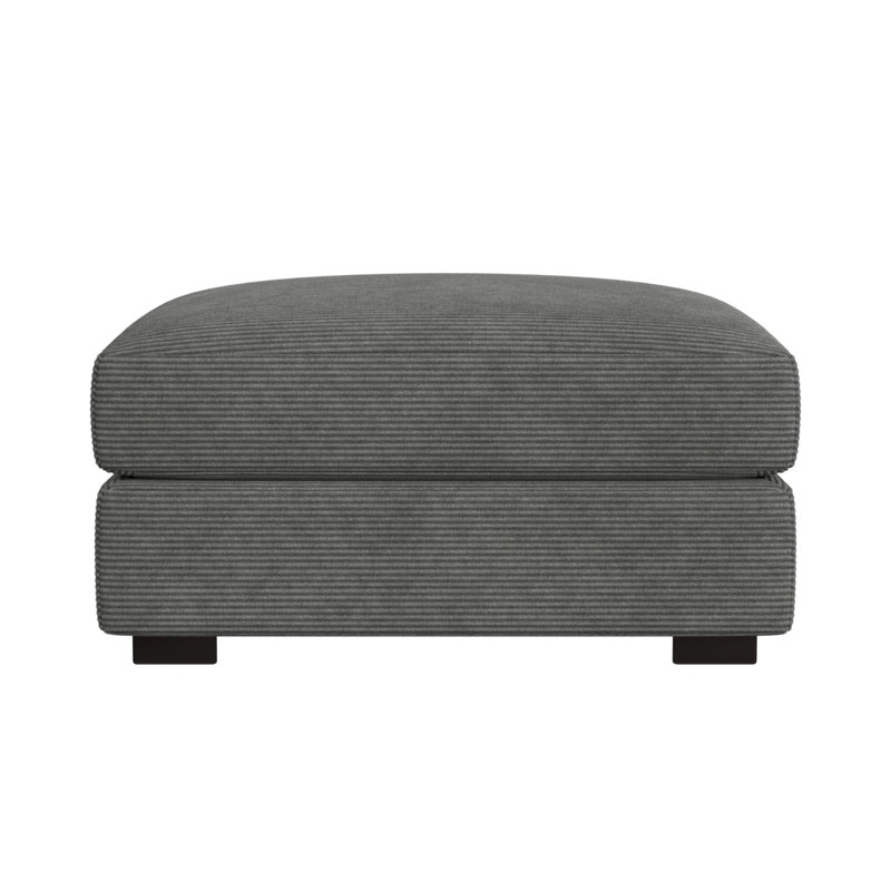 Repose-pieds semi-rectangulaire Latitude Run® gris anthracite Steno, Charcoal