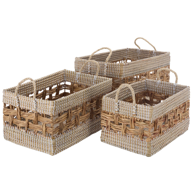 Ensemble de 3 paniers Daixi