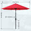 270cm Beach Parasol-245482184