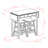 2 - Person Four Leg Dining Set