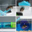 Très grande cage à hamster de 23 po à 5 niveaux avec tubes, tunnels avec poignées, roue d'exercice, bouteille d'eau et plat à nourriture