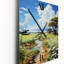 Horloge murale nuages et nuages-99631077