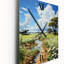 Horloge murale nuages et nuages-99631078