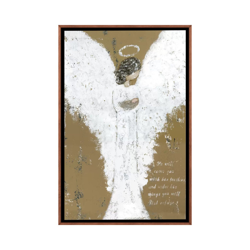 « Heavenly baby » par Ashley Bradley, reproduction d’art, H 60 po x l 40po x P 1,5 po, Pas de tapis