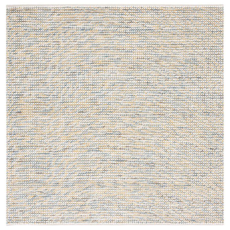 Ardon Hand Woven Wool Rug, Square 6'