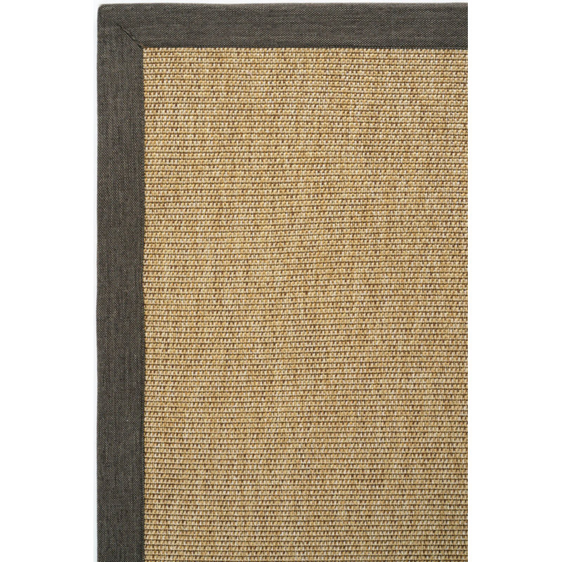 Tapis en sisal Terazza Linen Monterey, Tapis de couloir 2 pi 8 po x 6 pi 7 po