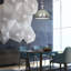 South Gate 1 - Light Matt Aluminium Bowl Pendant-71730185
