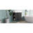 21.6" Black Bathroom Vanity, Combo Cabinet, Bathroom Storage Cabinet, Single Ceramic Sink, Left Side Storage-334716312