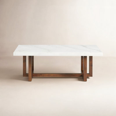 Phang 48" Genuine Marble Coffee Table