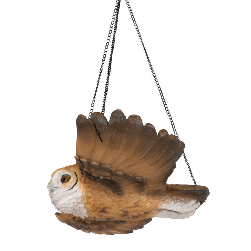 The Garden Owl Hanging Statue