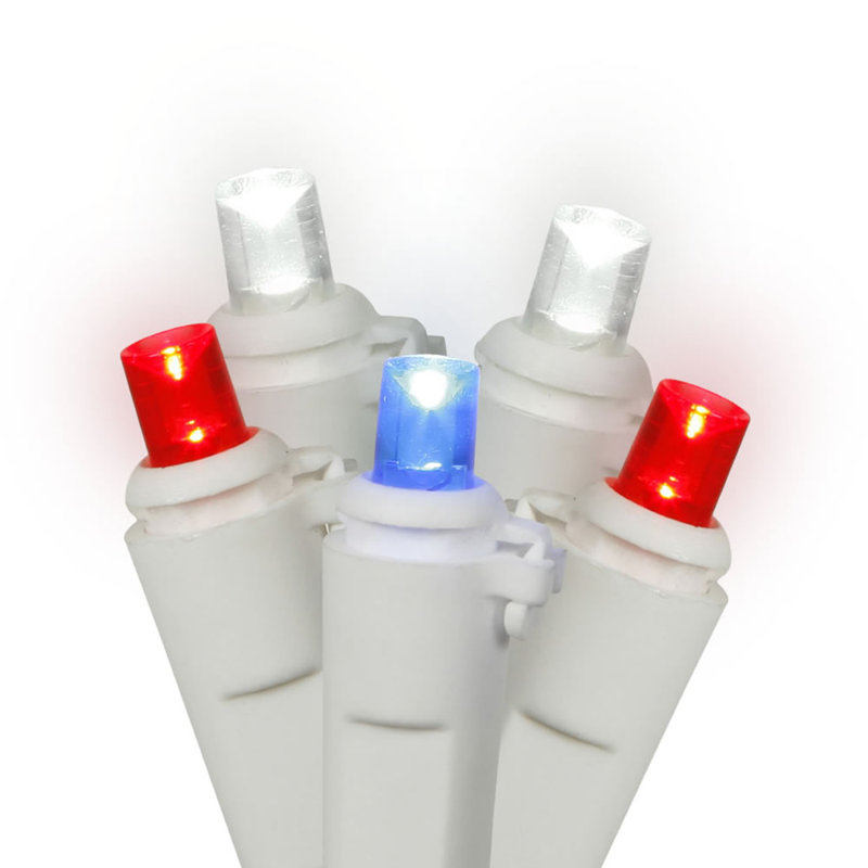 Holiday Lighting, Red/White/Blue