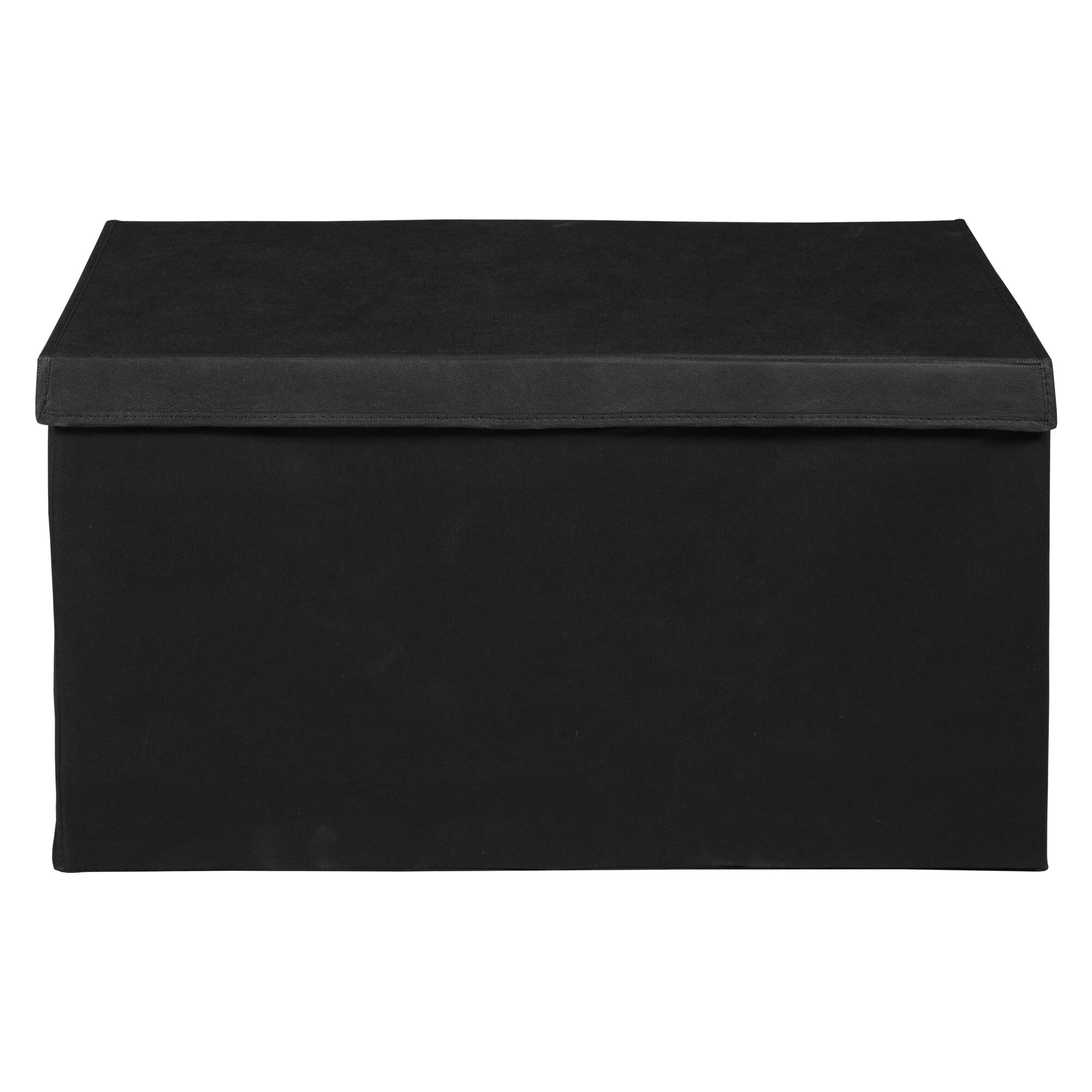 NICHE Cubo Foldable Fabric Storage Bins, Black, Set of 12