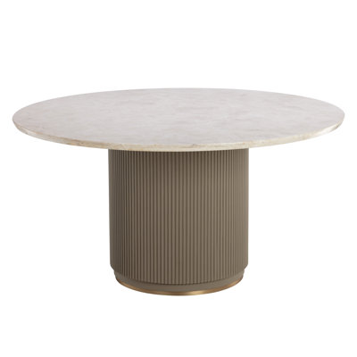 Round Marble Dining Table