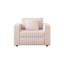 44,9 "modulaire - rose. Support de dos confortable, lignes élégantes. Rehaussez le mobilier de salon rose. Matériaux, design moderne