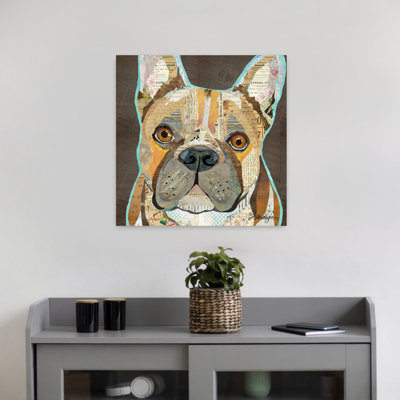Bouledogue français, art contemporain pour chien