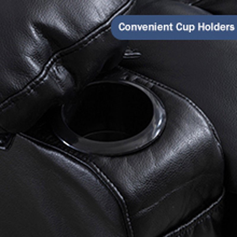 Recliner Chair  For Living Room With Rocking Function And Side Pocket