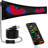 Car Devil's Eye For Trucks- Usb-Powered Animated Eye Led Matrix Panel With Bluetooth App Control For Custom Text & Patterns, Flexible Led Display For Windows, Suitable For Trucks,Cars, Jeep Trucks,Stores, Hotels, Events, And Festive Occasions