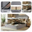 Cadre de lit Aykah Zir avec rangement relevable, Heaboard rembourré, cadre de lit Meta avec rangement Hydrualic, aucun sommier requis, design moderne-121187815-121187812