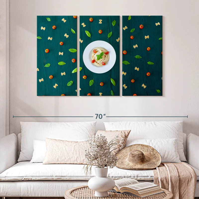 Italian Pasta Pattern, 32" H x 50" W
