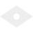 12"W x 8"H x 3"ID x 4 1/4"C x 1"P Diamond Architectural Grade PVC Contemporary Ceiling Medallion-36072906