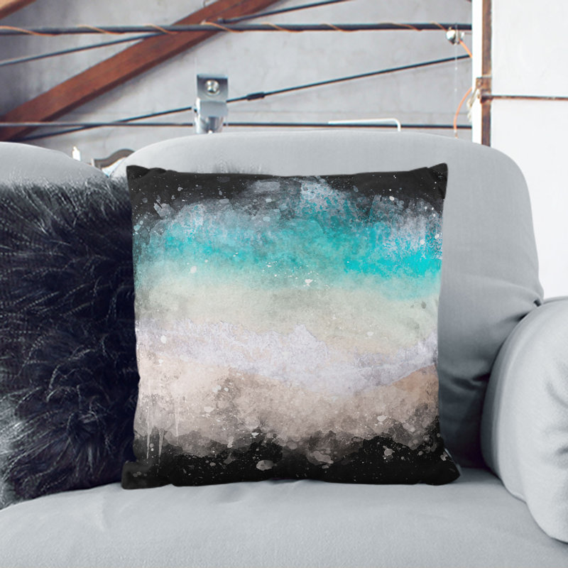 Square Throw Cushion, White, 55cm H x 55cm W x 20cm D