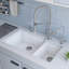 33.88'' L Double Bowl Granite Kitchen Sink-20524779