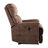 33"Wide Modern Chenille Chair Push Button Power Recliner with USB Port (set of 2)-1597397854