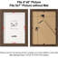 Walnut Picture Frame