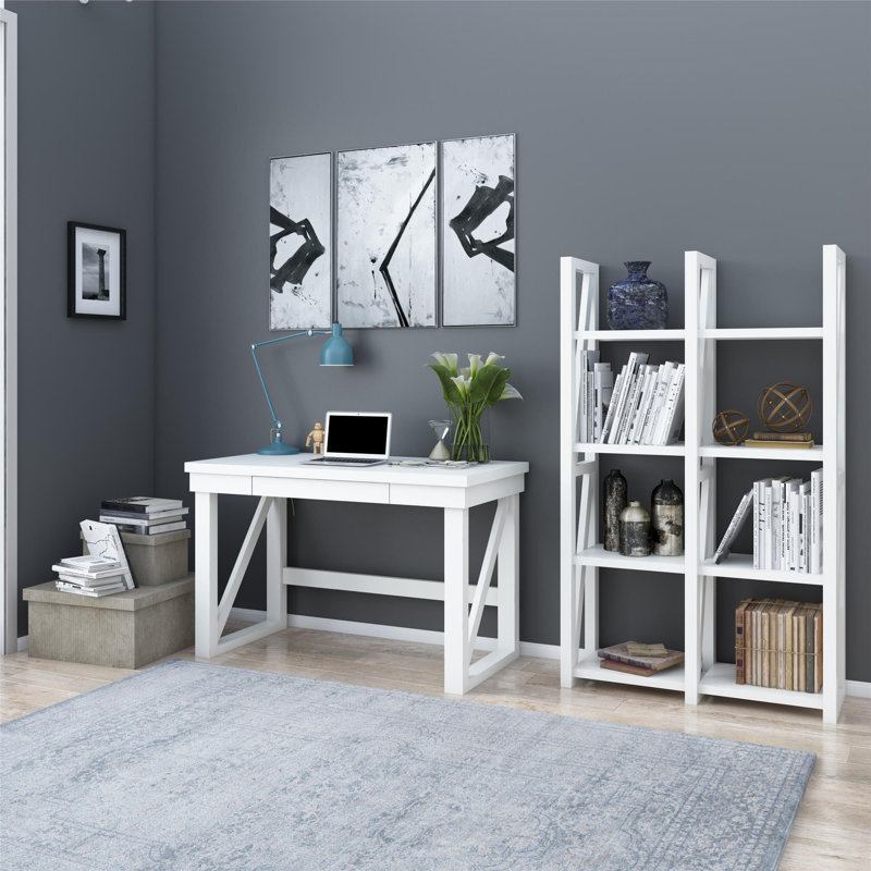 Schaeffer Piece Configurable Writing Desk Office Set