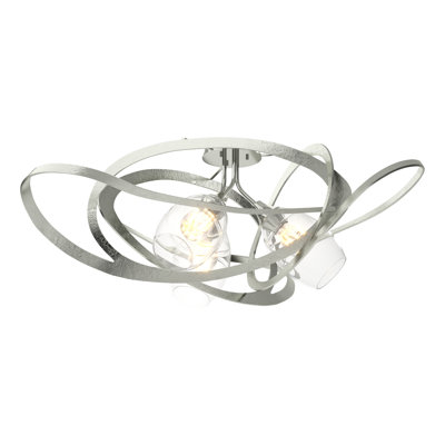 Plafonnier semi-encastré 3 lumières 37,2 po Nest