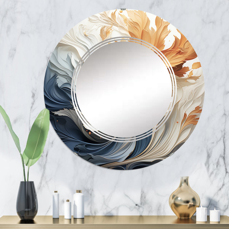 Renaday - Modern Wall Mirror Round, 32 po x 32 po