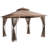  Egeiros Life 12 Ft. W X 10 Ft. D Double Roof Patio Gazebo With Mosquito Net-68936820-68936819