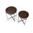 Addisyn Solid Wood Tray Top Nesting Tables