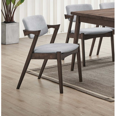Ensemble de chaises de salle à manger de style Mid-Century 2 pièces