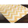 Clark Handwoven Wool Gold/White Rug