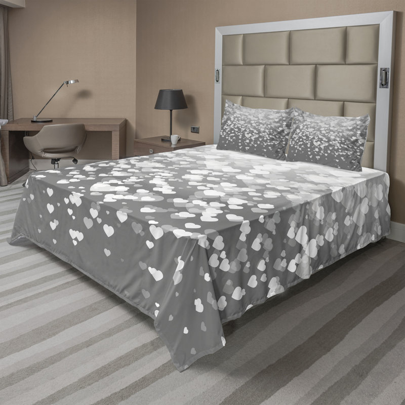 Microfiber Sheet Set, Full Sheet Set + Fitted Sheet + 2 Pillowcases