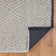 Tapis antidérapant à motif de losanges Modern Farmhouse