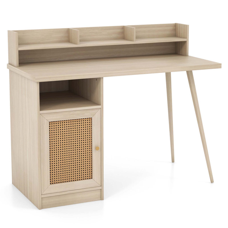 Bureau avec huche Beckford, Chêne blanc