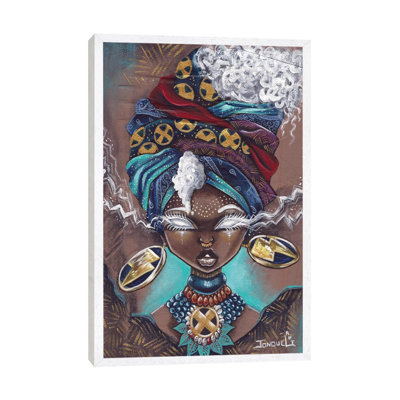 Afro Storm - Print on Canvas