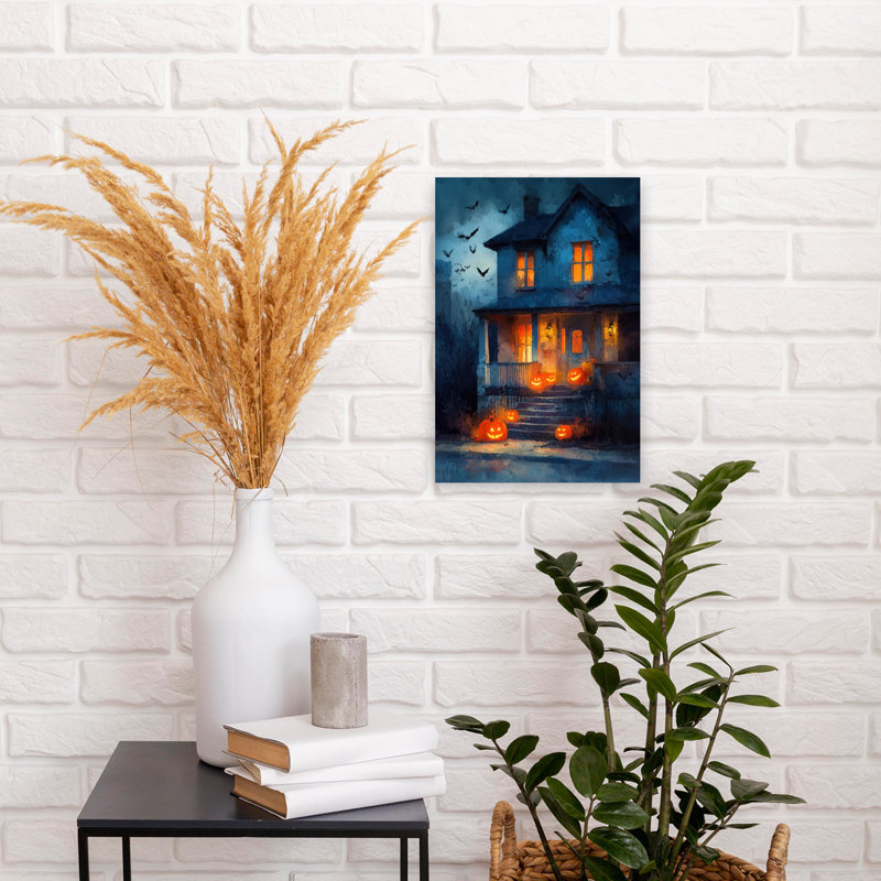 Citrouille allumée Halloween, 18" H x 12" W