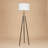 Brassed Gold Floor Lamp