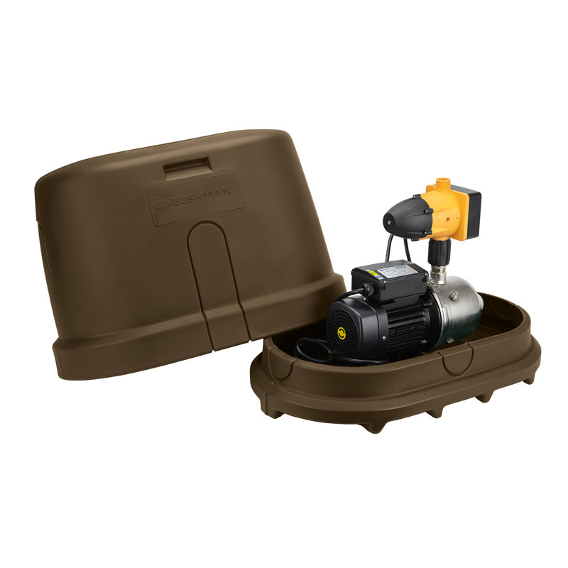 Bushman Rainwater Harvesting Pump Housing Cover, Dark Brown