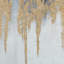 Peinture à l'huile encadrée dorée moderne encadrée carrée pour le salon 40%, toiles décoratives