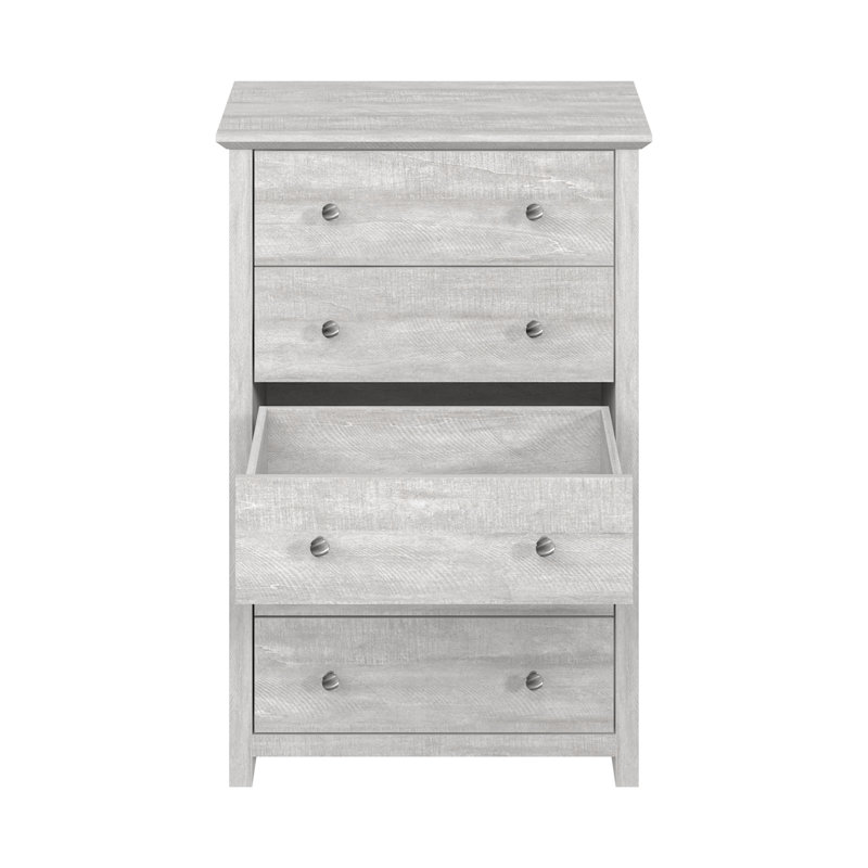 Tevrat 5 Drawers 31.1" W Dresser, Dusty Gray Oak